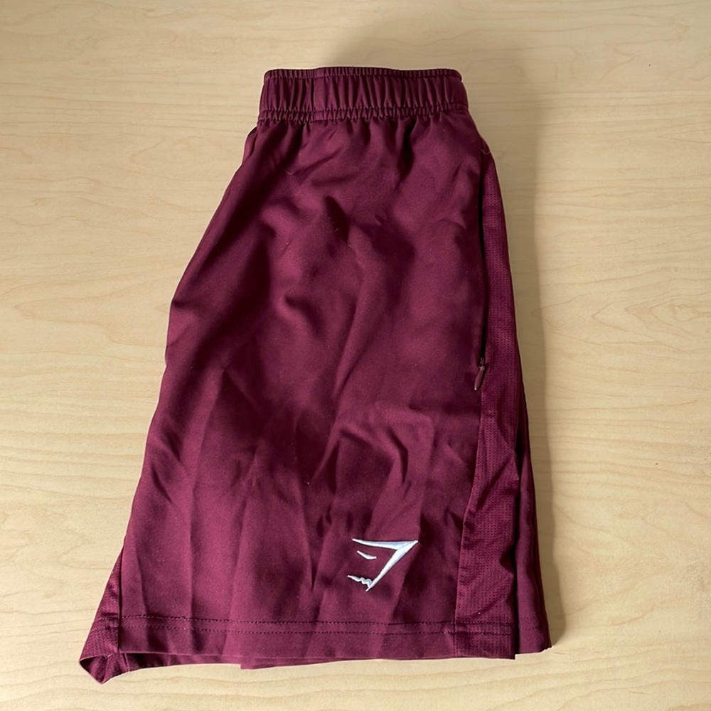Gymshark Mens Sport Shorts - Maroon Size S